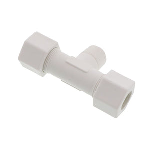 JACO 60-10-8-P-PG Polypropylene Male Branch Tee 5/8 OD Tube x 1/2 MPT