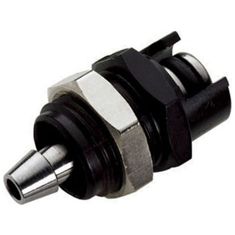 SMMPM02CBBLK Non-Valved Inline Coupling Insert 1/8 Hose Barb