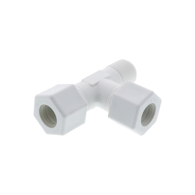 JACO 75-10-8-P-PG Polypropylene Male Run Tee 5/8 OD Tube x 1/2 MPT