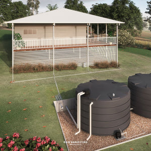 First Flush Delta Inground 4" Round by Blue Mountain Co.