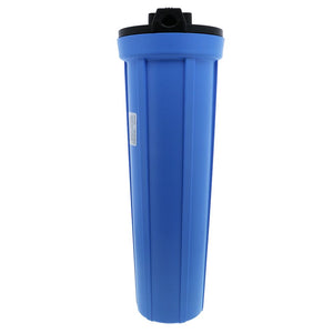 Pentek 20" Slim Line Water Filter Housing Black/Blue No PR