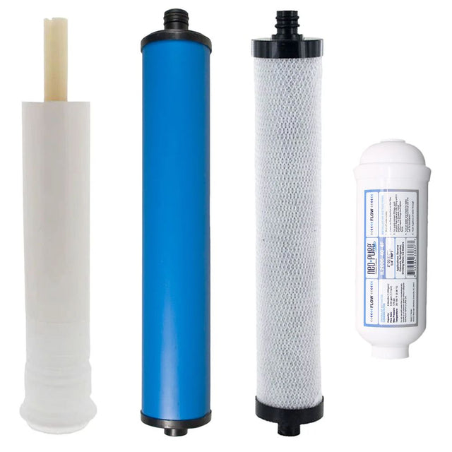 Microline TFC-25D RO System Replacement Water Filter Kit