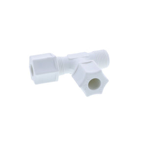 JACO 70-6-P-O Polypropylene Union Tee 3/8 OD Tube x 3/8 OD Tube x 3/8 OD Tube