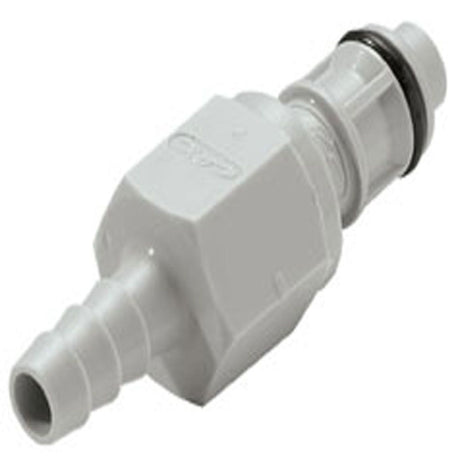 EFC22412 Non-Valved In-Line Hose Barb Coupling Insert 1/4 ID Barb
