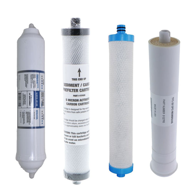 Microline TFC-4 Compatible RO System Replacement Water Filter Kit