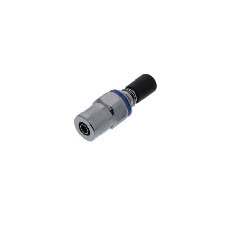 LQ4D20006BLU Valved In-Line 3/8" PTF Liquid Cooling Coupling Insert Cool Blue