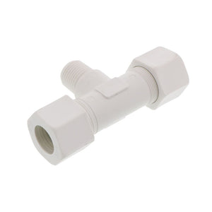 JACO 60-12-8-P-PG Polypropylene Male Branch Tee 3/4 OD Tube x 1/2 MPT