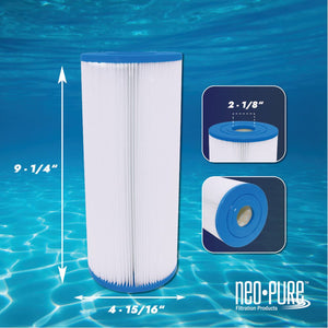 Neo-Pure PS-4P35-AA Pool and Spa Filter 4-15/16" x 9-1/4"