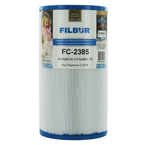 Filbur FC-2385 Spa Filter Cartridge for Rainbow/Pentair Dynamic 35
