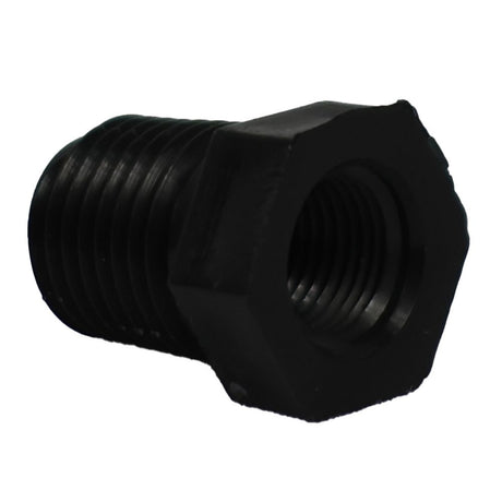 Bushing, 1/4" x 1/8”, Hex