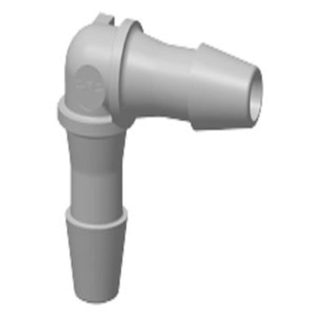 HE5 Elbow Fitting Natural Polypropylene 5/32 HB X 5/32 HB