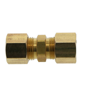 Brass Compression Union 5/16 x 5/16 Compression