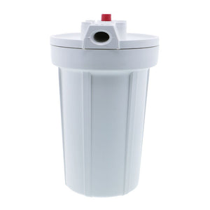 Pentek 10" Slim Line Water Filter Housing White/White w/ PR - 3/8" FPT