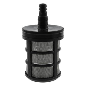 Inline Filter Strainer 1/4" ID - 3/8" ID Barb - 60 mesh [250µ]