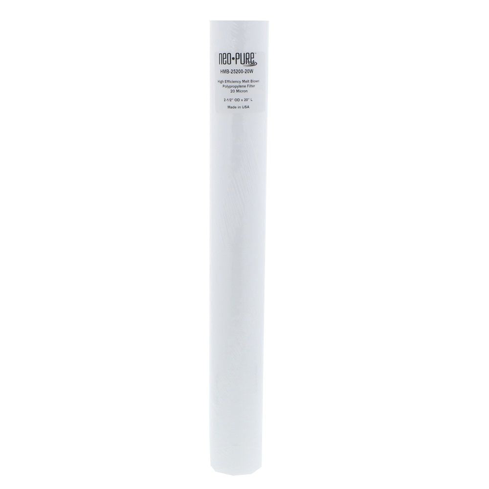 Neo-Pure HMB-25200-20W 20" High Efficiency Meltblown Filter 20 micron