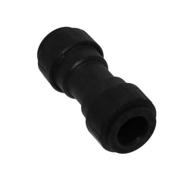 John Guest ProLock Black Reducing Coupler - 3/4 CTS x 1/2 CTS