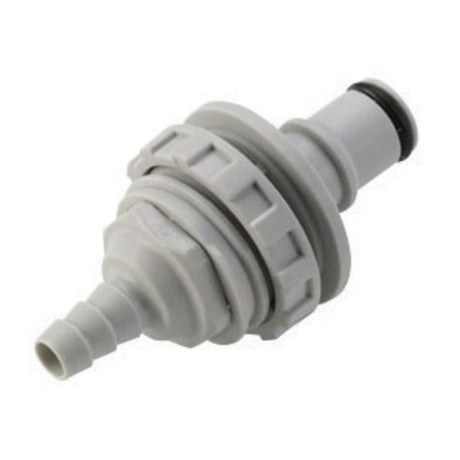 NS4D42006 Valved Panel Mount Hose Barb Coupling Insert 3/8 ID Barb