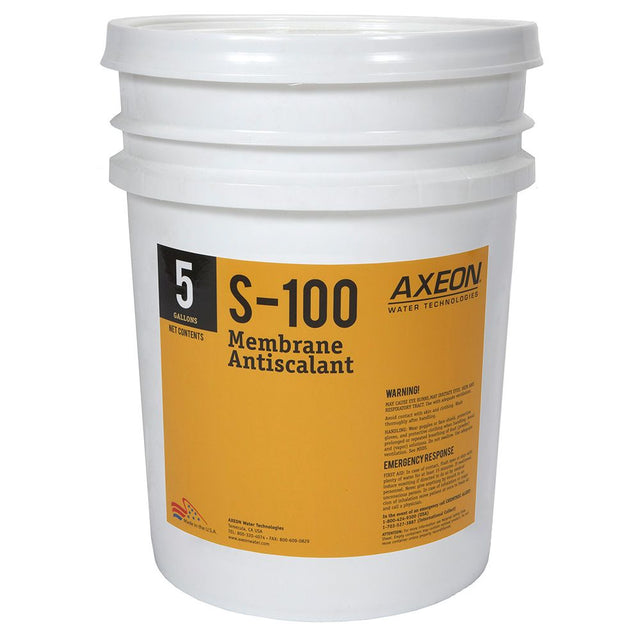 AXEON 206710 S-100 Antiscalant 5 Gallons