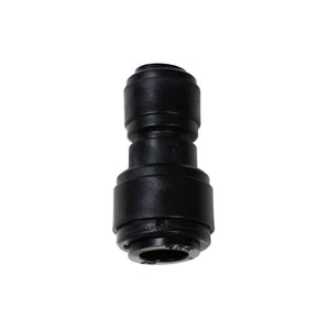 NeoFit - Acetal Black Union Connector 3/8" tube x 1/4" tube