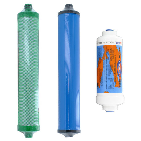 Microline TFC-25D RO System Replacement Prefilter and Postfilter Kit