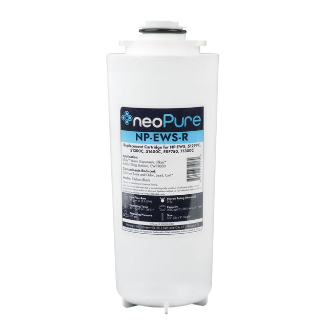neoPure NP-EWS-R RFID Enabled Replacement Filter Compatible to Elkay™ 51300C