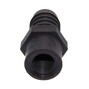 Female Barb Adapter - 5/8 barb x 1/4 FNPT - Black Polypropylene