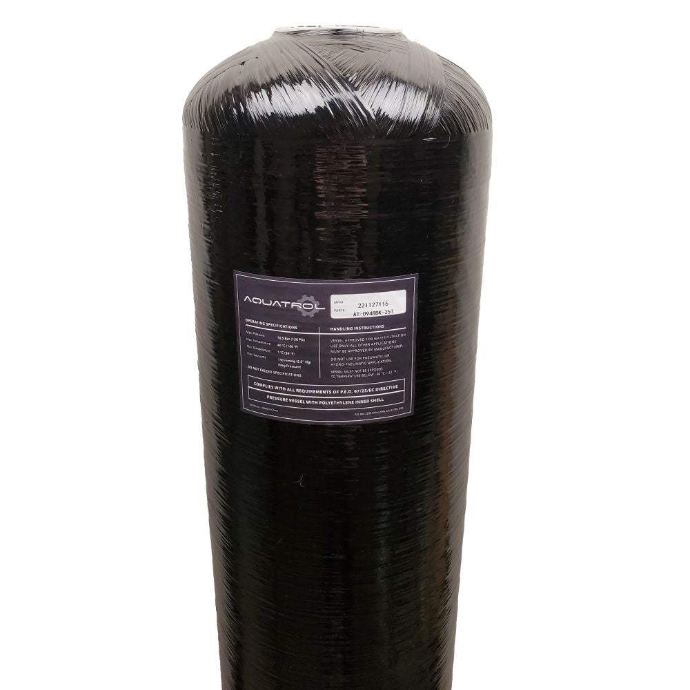 Aquatrol Mineral Tank 9x48 Black