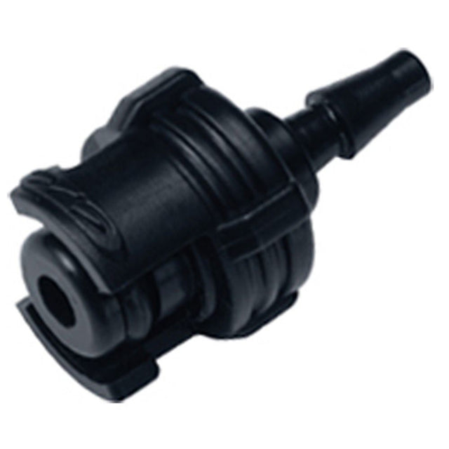 SMMM3MBLK Non-Valved Inline Coupling Insert 3mm Hose Barb