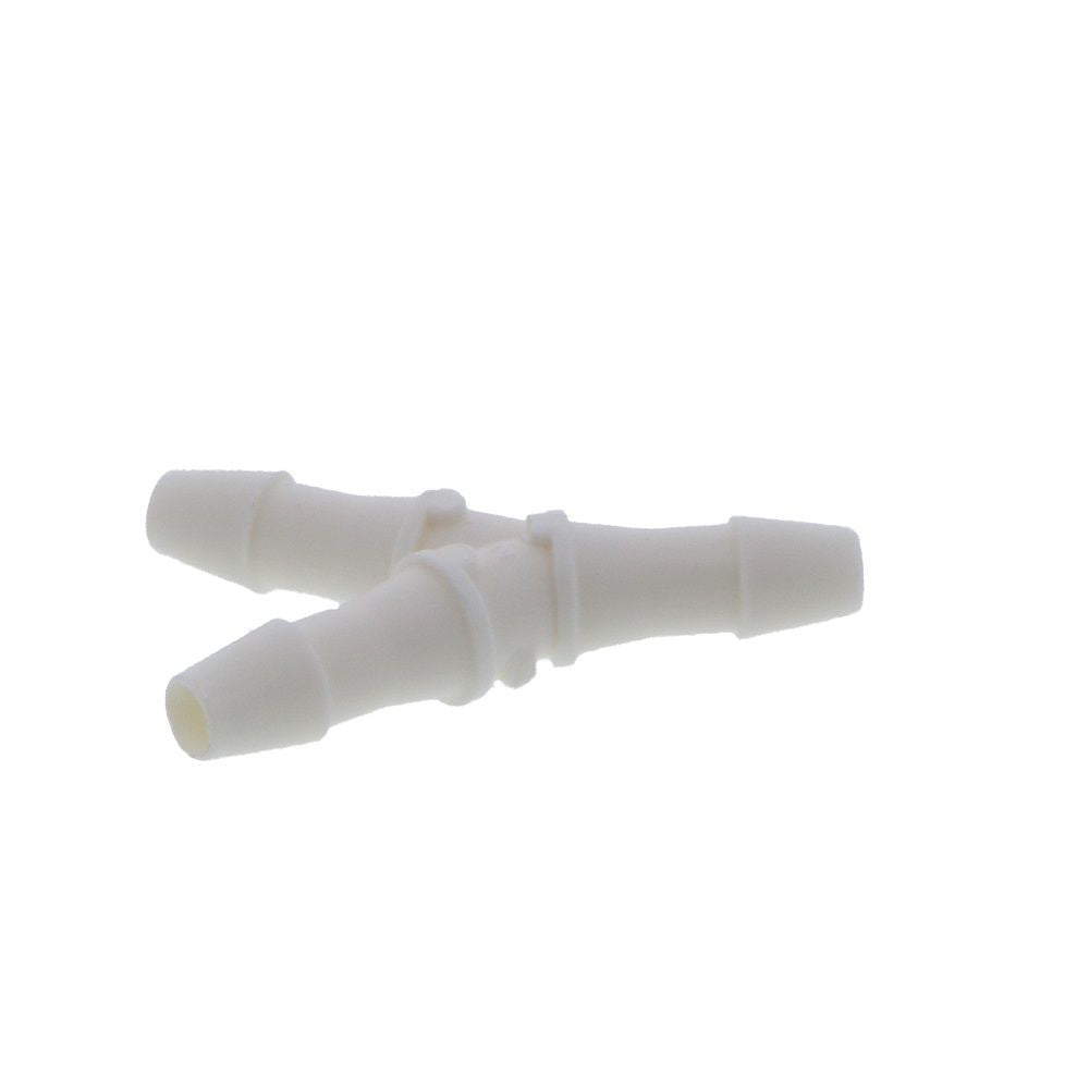 FitQuik Polypropylene Union Y Barb Fitting - 3/8 ID x 3/8 ID x 3/8 ID