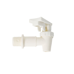 Oasis White Water Cooler Faucet Belled With Male Threads