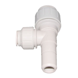 John Guest Stackable Stem Tee - 3/4 CTS x 3/4 CTS Stem x 1/2 CTS Branch