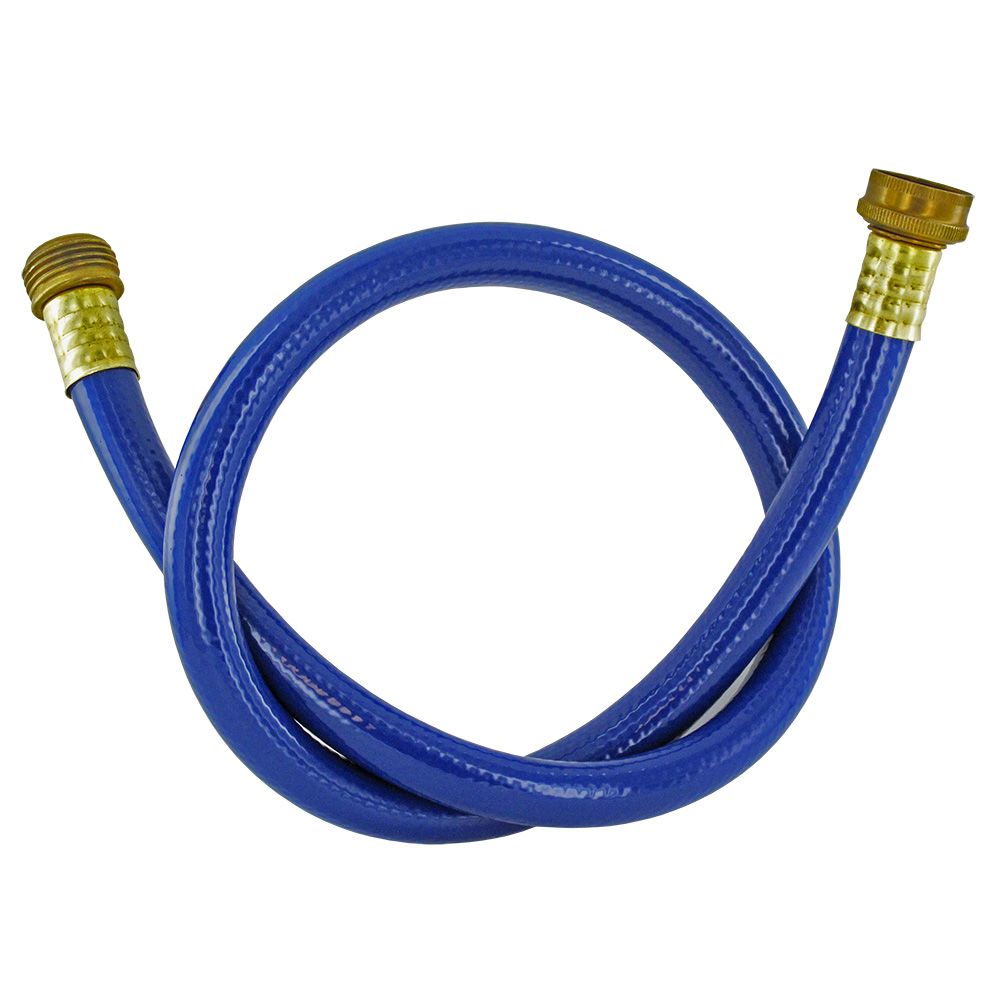 Garden Hose Blue 1/2" ID X 36" MGHT x FGHT