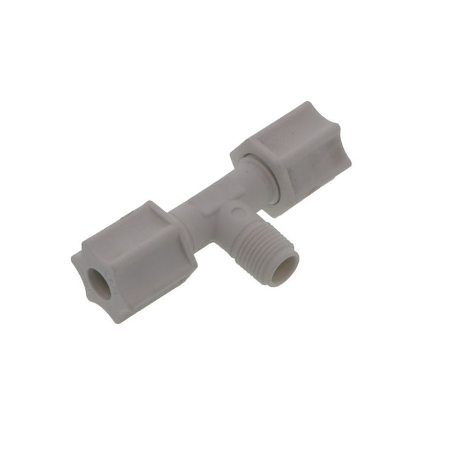 JACO 60-4-2-P-PG Polypropylene Male Branch Tee 1/4 OD Tube x 1/8 MPT