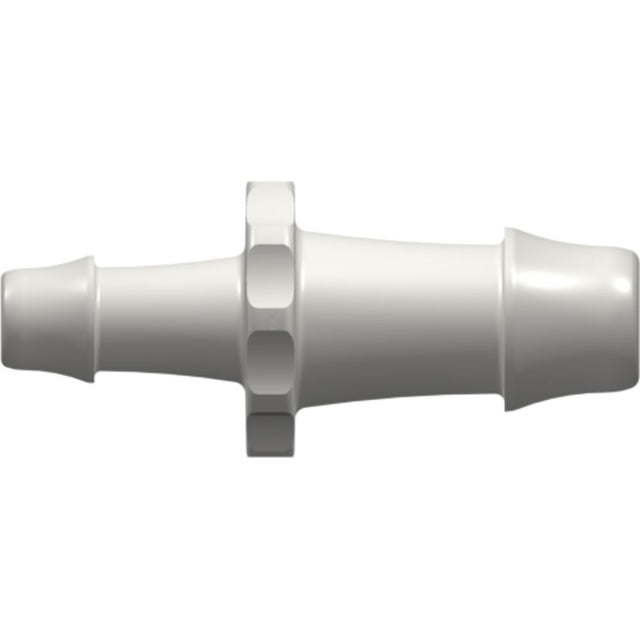 LinkTech Straight Through Reduction Tube Fitting with 500 Series Barbs, 3/8" [9.5 mm] and 1/4" [6.4 mm] ID
