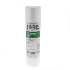 Neo-Pure MB-25098-05 9-7/8" Polypropylene Sediment Depth Filter 5 Mic