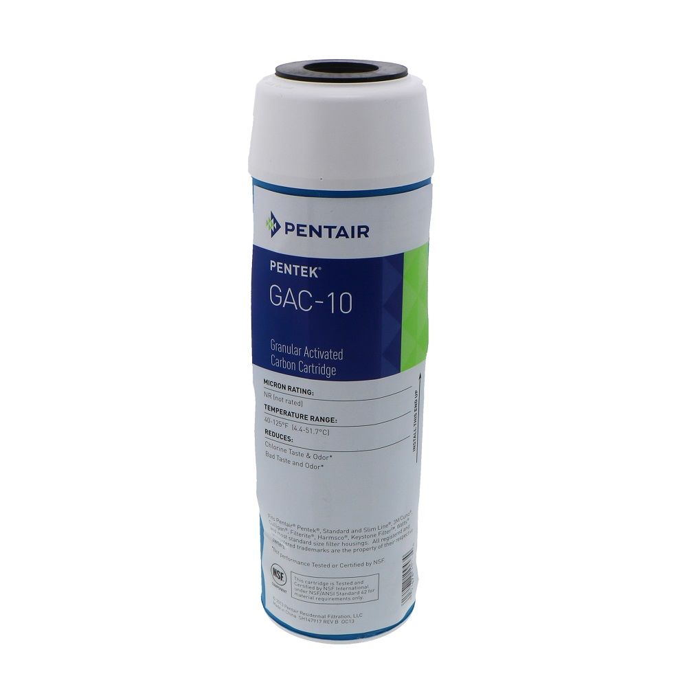 Pentek 155109-43 GAC-10 Granular Activated Carbon Filter Compatible with Costguard CGT-10