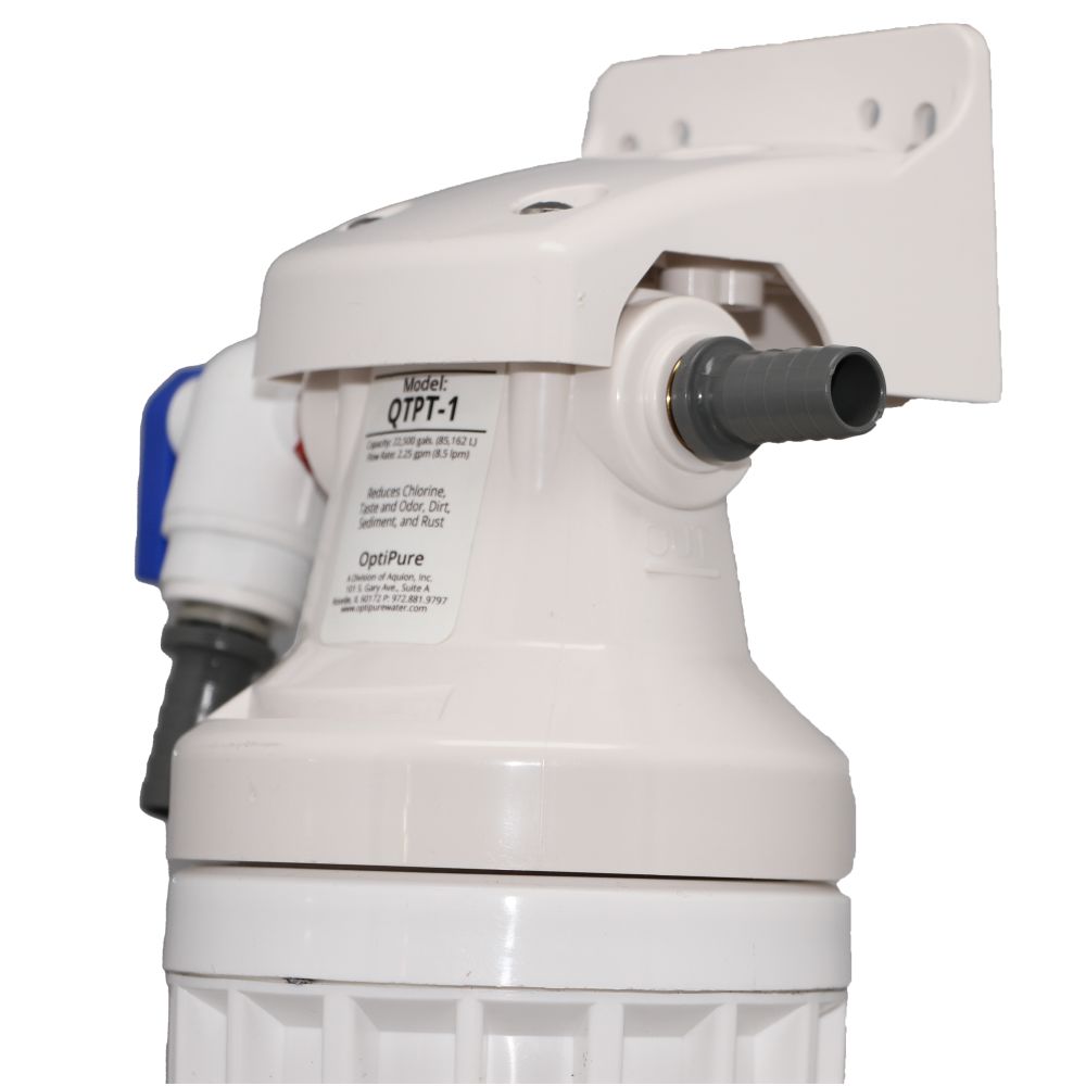 Optipure QTPT-1; Final RO Post-Treatment Assembly w1/2" hose barb or 3/8 PC inlet/outlet