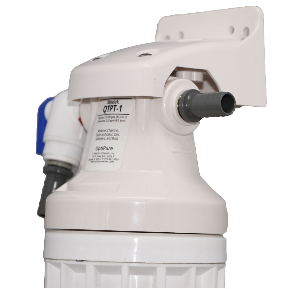Optipure QTPT-1; Final RO Post-Treatment Assembly w1/2" hose barb or 3/8 PC inlet/outlet
