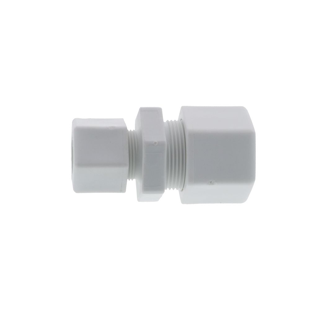 JACO 15-14-10-P-PG Polypropylene Reducing Union 7/8 OD Tube x 5/8 OD Tube