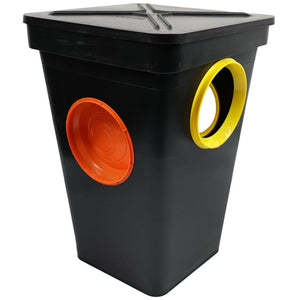 Tuf-Tite 4-Hole Distribution Box With Fittings [For 4 inch Pipe]