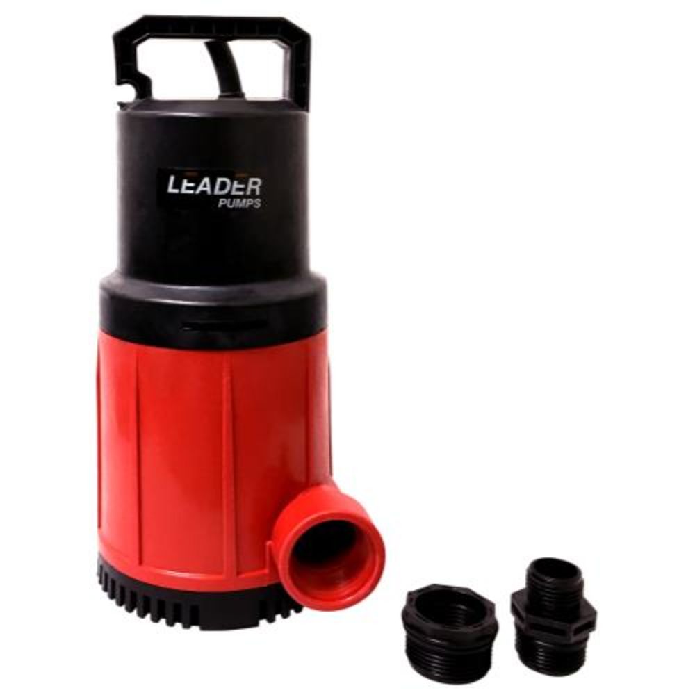 Ecosub 420 Submersible Pump 1/2 HP 3960 GPH, Red
