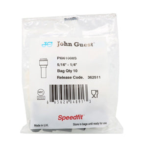 John Guest Reducer Stem -  1/4 x 5/16 Stem