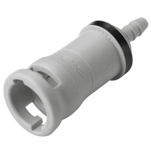 NS2D1702 Valved In-Line Hose Barb Coupling Body 1/8 ID Barb