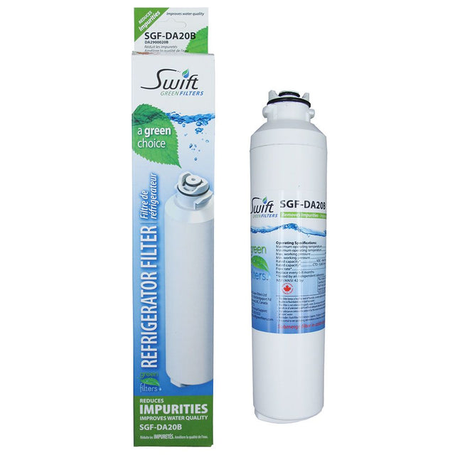 Swift Green SGF-DA20B Compatible Samsung DA29-00020B Refrigerator Water Filter