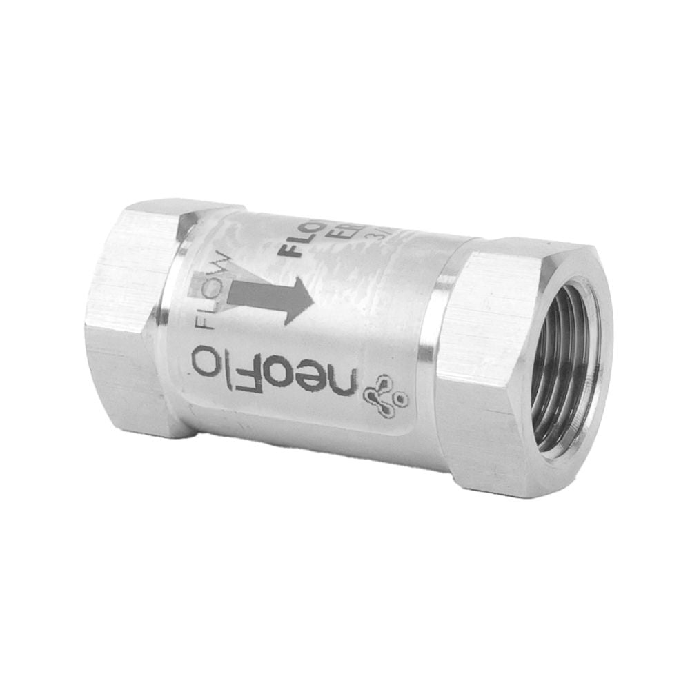 neoFlo Stainless Steel  Flow Control 2.5 gpm 316SS 3/8 FPT