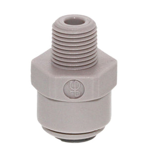 John Guest Male Connector BSPT - 1/4 x 1/4  BSPT