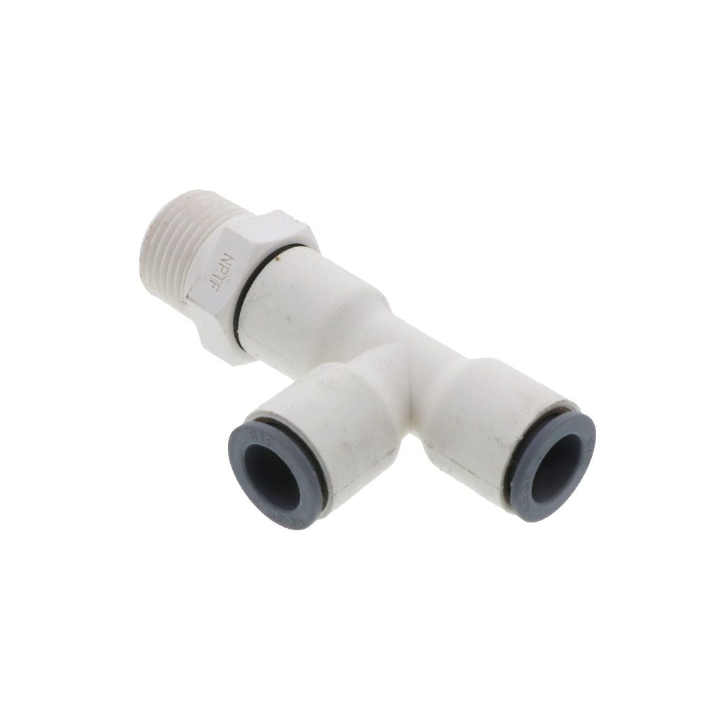 Parker LIQUIfit Swivel Male Run Tee - 1/4 x 3/8 NPTF