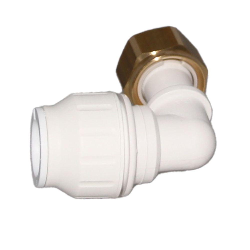 John Guest Bent Tap Connector - 15mm x 1/2 BSP