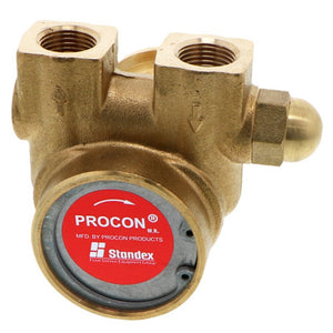 Procon Pump NSF Brass 140 GPH 3/8" NPT - 130 psi PRV w/ .188" Double Flat Drive [Clamp-on]