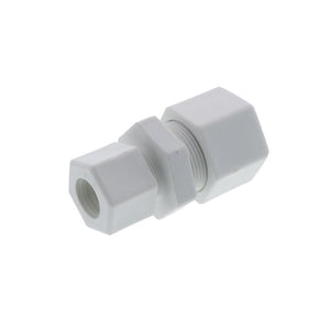JACO 15-14-10-P-PG Polypropylene Reducing Union 7/8 OD Tube x 5/8 OD Tube
